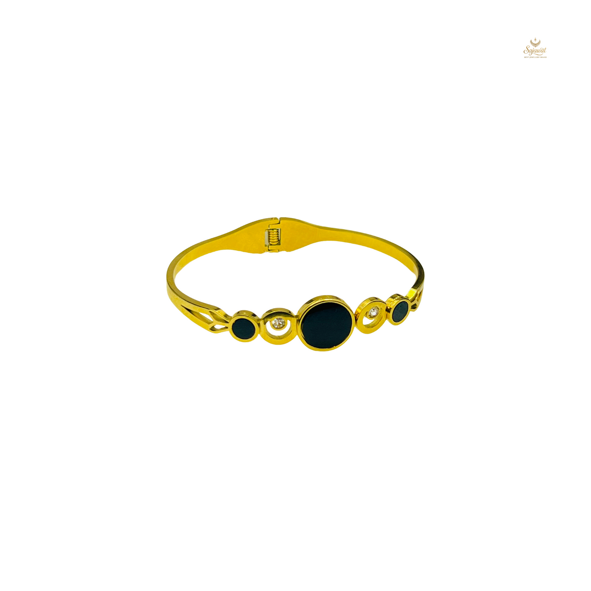 Elegant Stainless Steel Cuff Bangle Bracelet for Girls